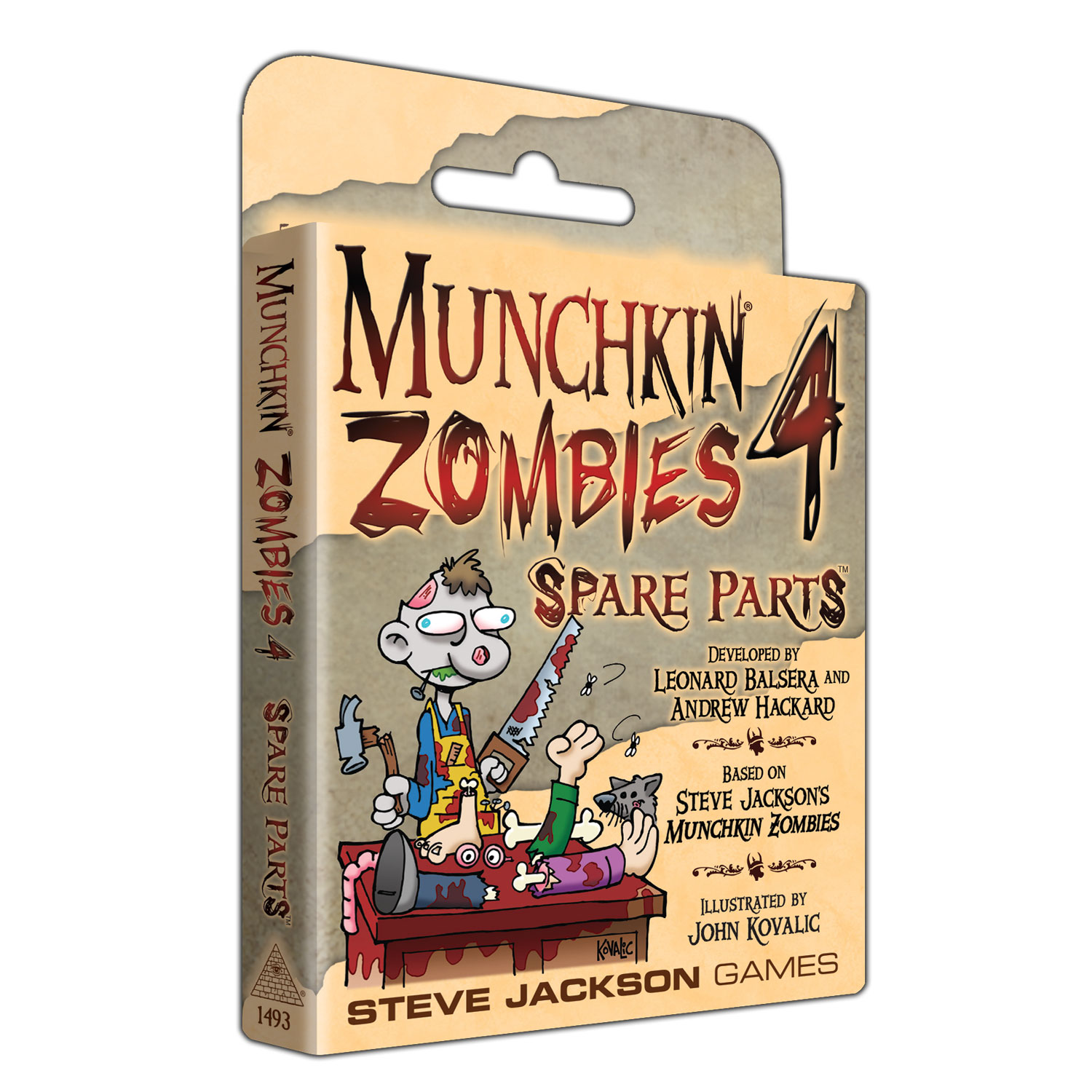 Munchkin : Zombies - 4 Spare Parts Expansion